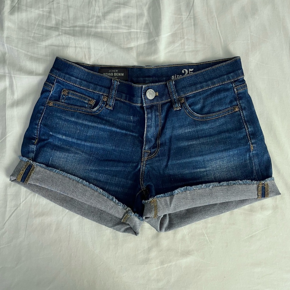 ✨3/$15✨ J Crew Indigo Denim Shorts